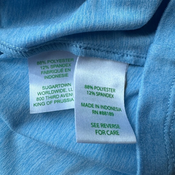 Lilly Pulitzer Blue Boat Neck 3/4 Sleeves Dress Women's Sz xxs - Picture 5 of 5